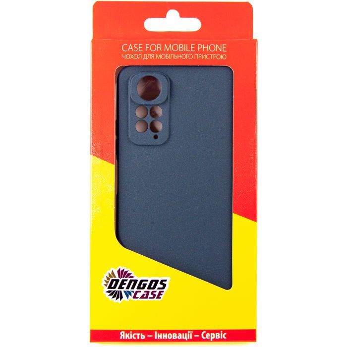 Чехол для мобильного телефона Dengos Carbon Xiaomi Redmi Note 11 (blue) (DG-TPU-CRBN-153) изображение 4