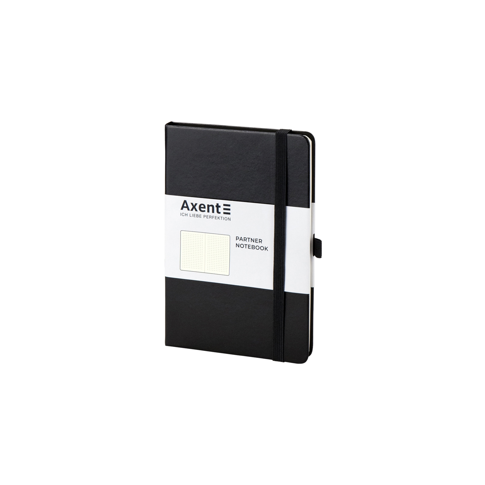 Книга записная Axent Partner, 125x195 мм, 96 листов, точка, черная (8306-01-A) изображение 2