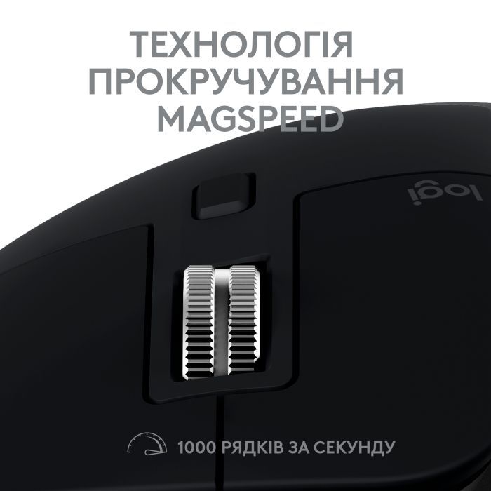 Мышка Logitech MX Master 3S For Mac Performance Wireless Pale Grey (910-006572) изображение 5