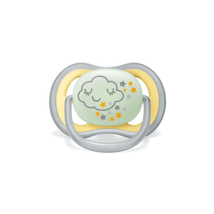 Пустышка Philips AVENT Avent Ultra Air Ночная 18 месяцев + 2 шт. (SCF376/01) изображение 4