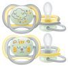 Пустышка Philips AVENT Avent Ultra Air Ночная 18 месяцев + 2 шт. (SCF376/01)
