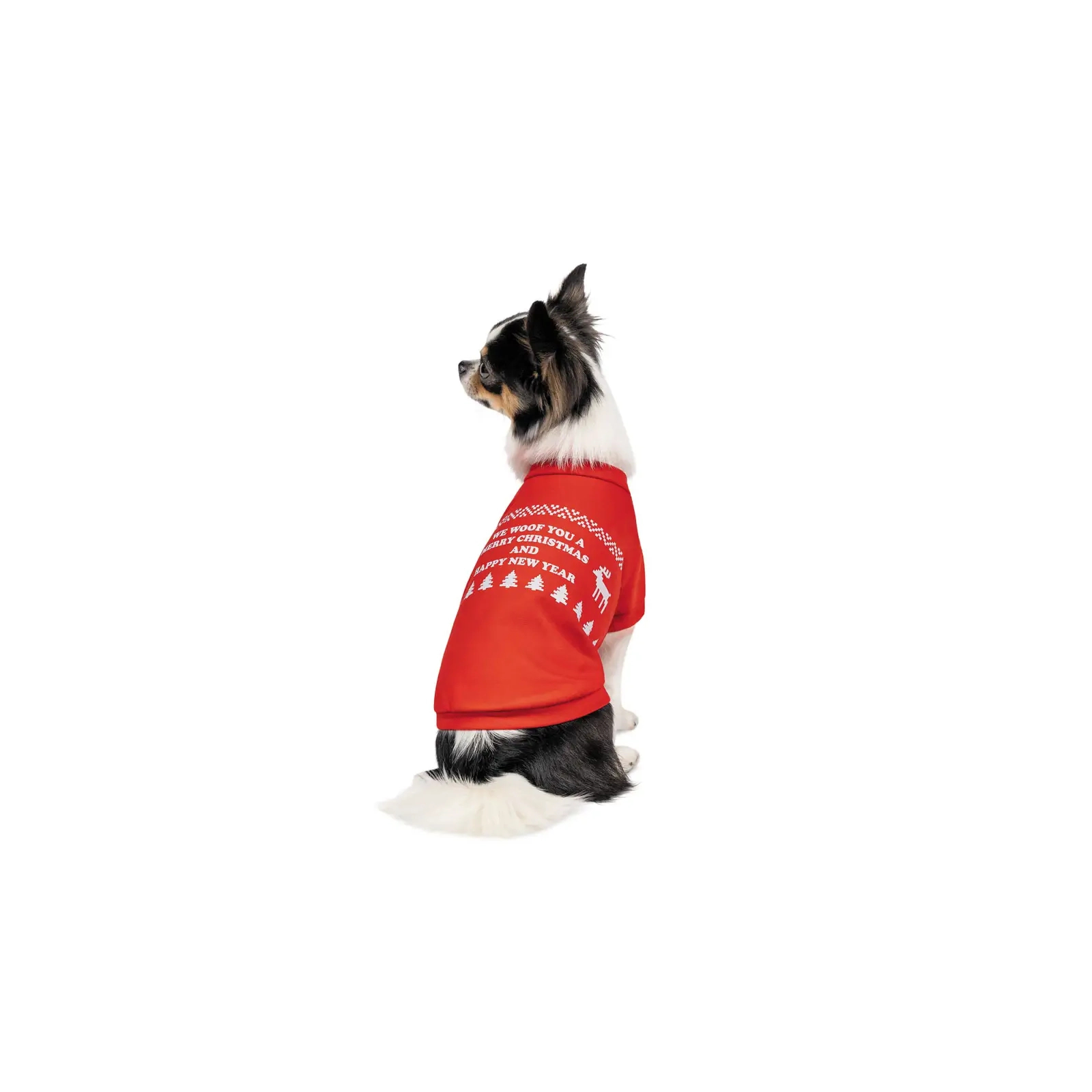Футболка для животных Pet Fashion "New Year" S красная (4823082429271) изображение 2