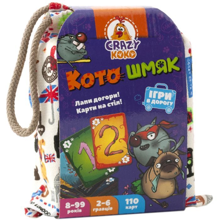 Настольная игра Vladi Toys Игра в мешочке Котошмяк (укр) (VT8077-09)