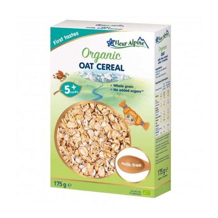 Дитяча каша Fleur Alpine Organic Oat Вівсяна 175 г (4779050670131)