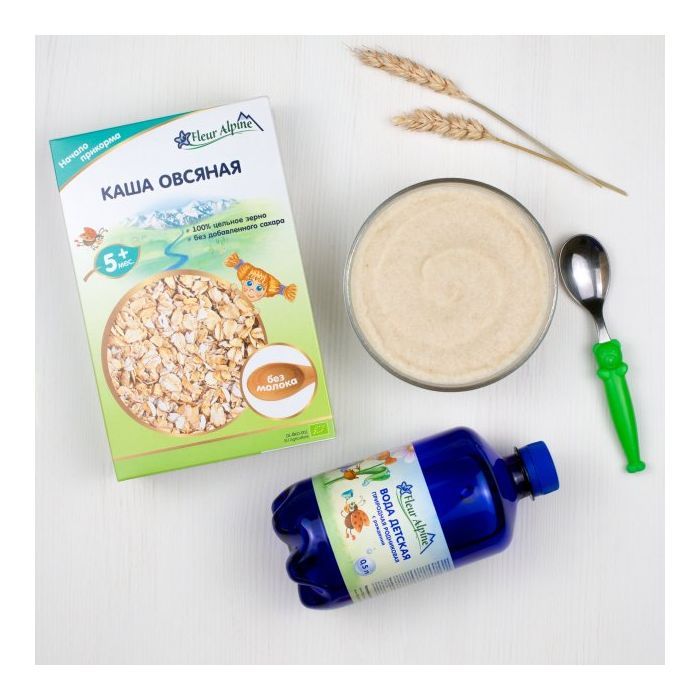 Дитяча каша Fleur Alpine Organic Oat Вівсяна 175 г (4779050670131) зображення 7