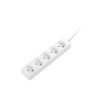 Сетевой удлинитель 2E 5XCEE7/17, 1.5м, white (2E-U0510M1.5) изображение 3