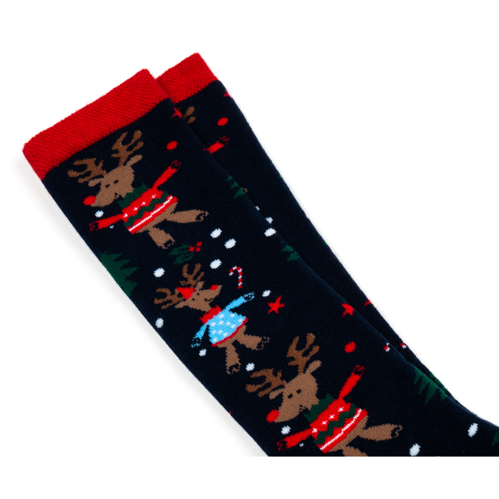 Шкарпетки дитячі BNM махрові новорічні (M1C0501-0035-9-darkblue) зображення 2