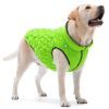 Курточка для тварин Collar AiryVest UNI двостороння M 48 салатово-чорна (2560) зображення 3
