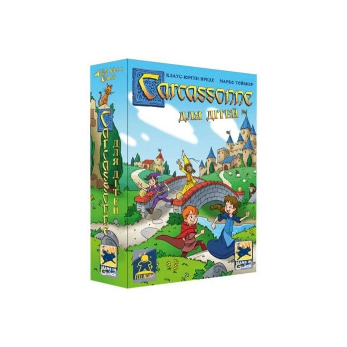 Настольная игра Feelindigo Каркассон для детей (Carcassonne Junior) украинский (FI22046)