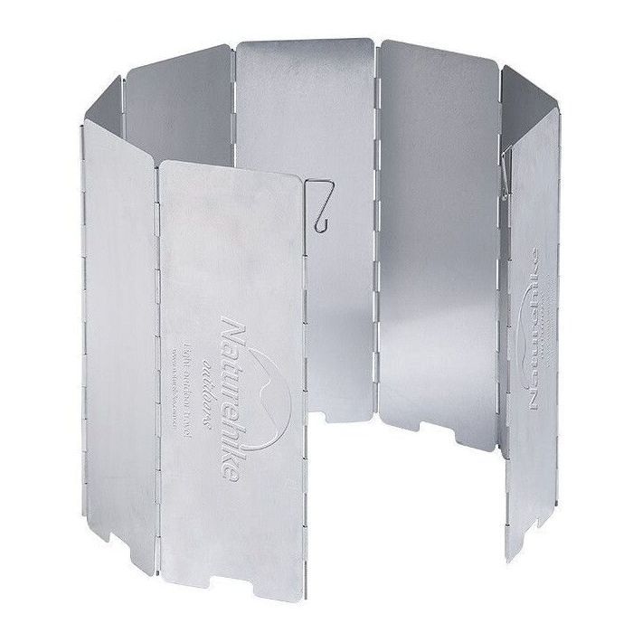 Ветрозащита для горелки Naturehike NH10 NH20CJ008 Steel (6927595749777) изображение 2