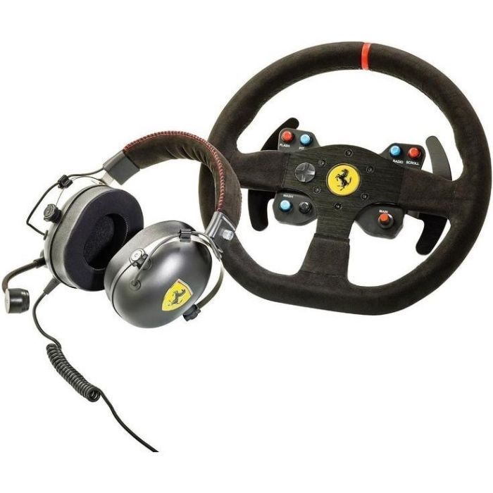 Руль ThrustMaster Race Kit Ferrari 599XX EVO Edition With Alcantara PC/PS4/PS3 (4160771) изображение 2