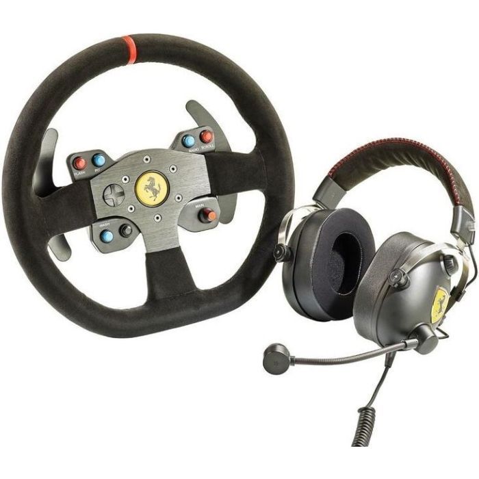 Руль ThrustMaster Race Kit Ferrari 599XX EVO Edition With Alcantara PC/PS4/PS3 (4160771) изображение 3