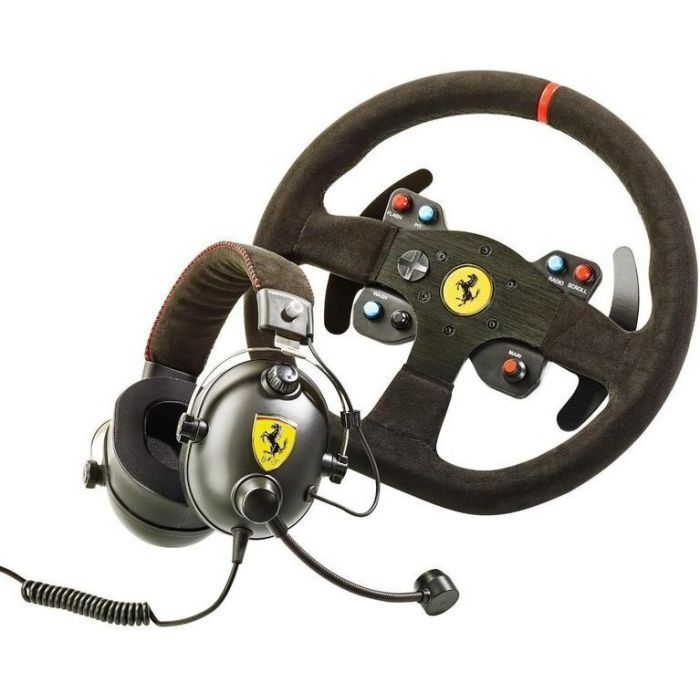 Руль ThrustMaster Race Kit Ferrari 599XX EVO Edition With Alcantara PC/PS4/PS3 (4160771) изображение 4