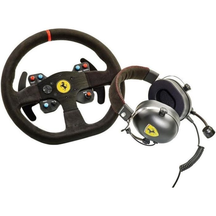 Руль ThrustMaster Race Kit Ferrari 599XX EVO Edition With Alcantara PC/PS4/PS3 (4160771) изображение 5