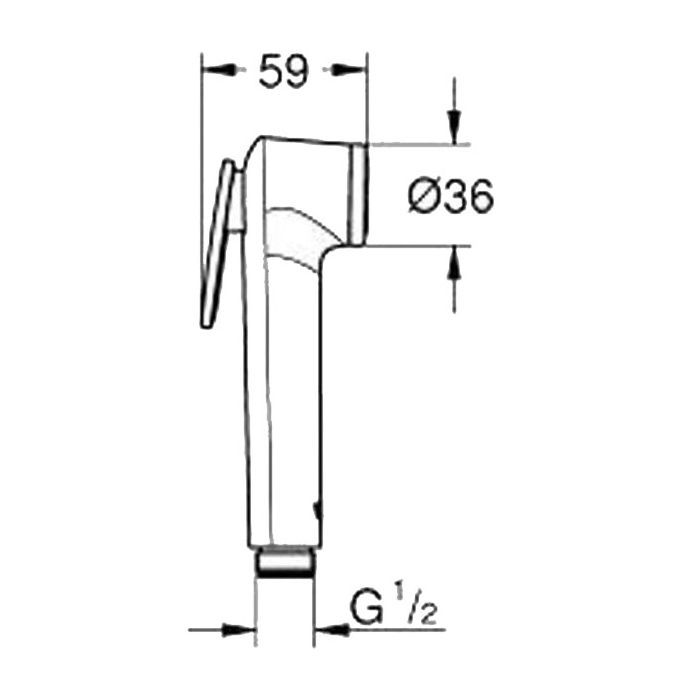 Лейка для душа Grohe 27512001 (CV030539) изображение 3
