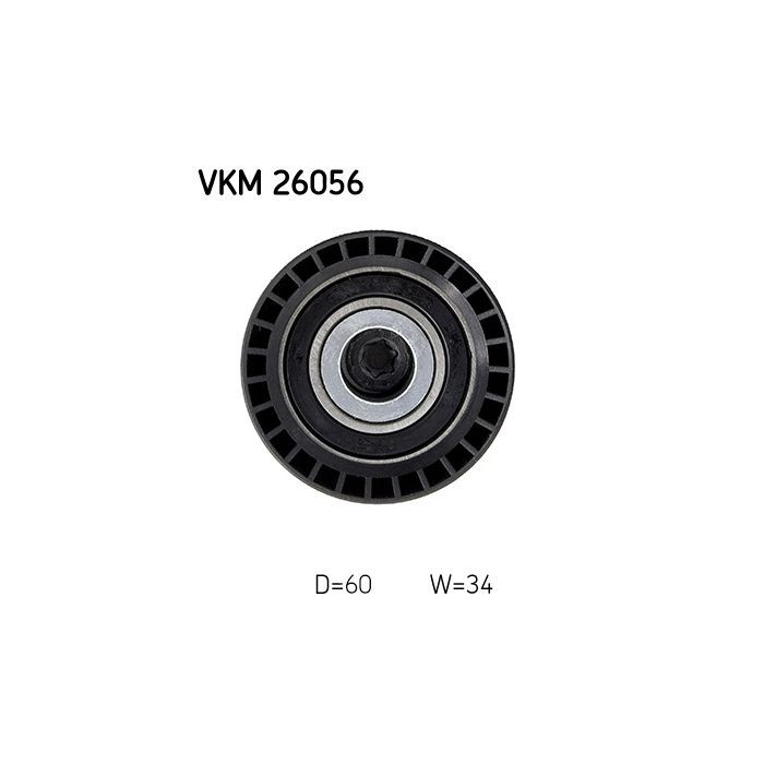 Ролик натяжителя ремня SKF VKM 26056 изображение 2