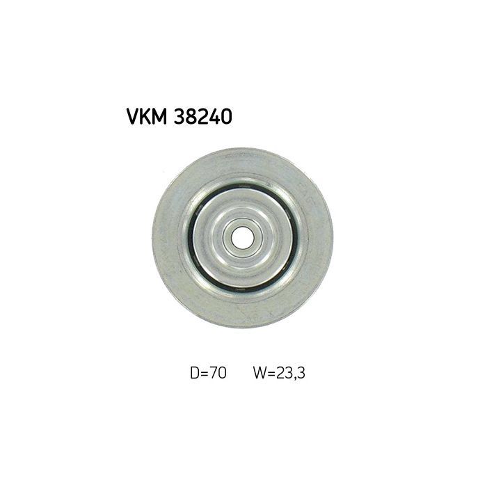 Ролик натяжителя ремня SKF VKM 38240 изображение 3