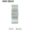 Ролик натяжителя ремня SKF VKM 38240 изображение 4