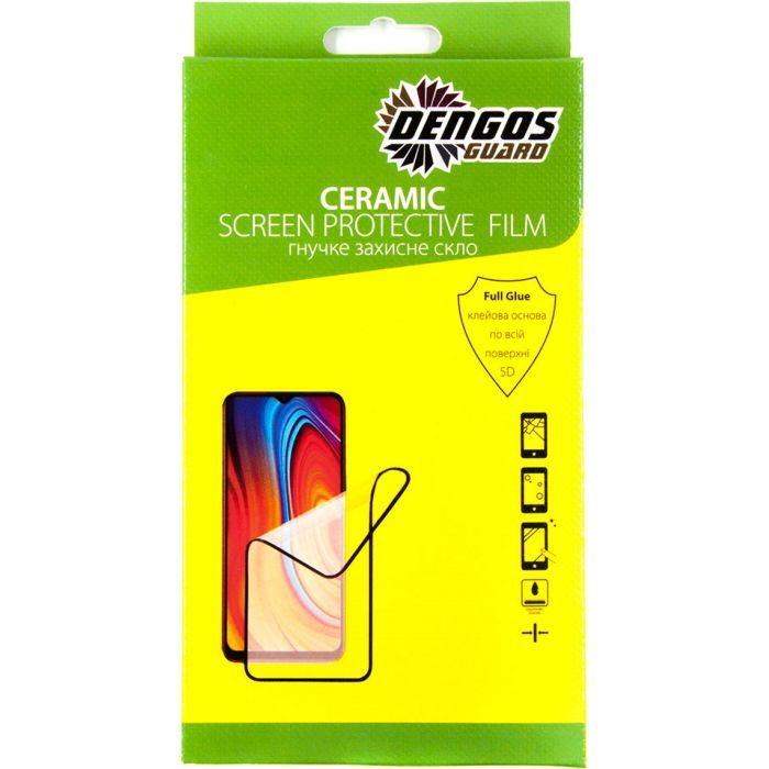 Пленка защитная Dengos Ceramic Film Xiaomi Redmi 9A/9C (black) (TGCF-11)
