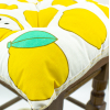 Подушка на стул MirSon Бязь 17-0531 Striped Lemon 40х40 см (2200006185451) изображение 5