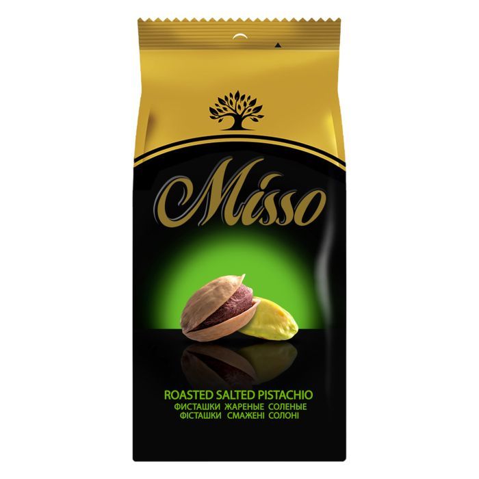 Орехи Misso Фисташка жареная соленая 450 г (4820232570333)