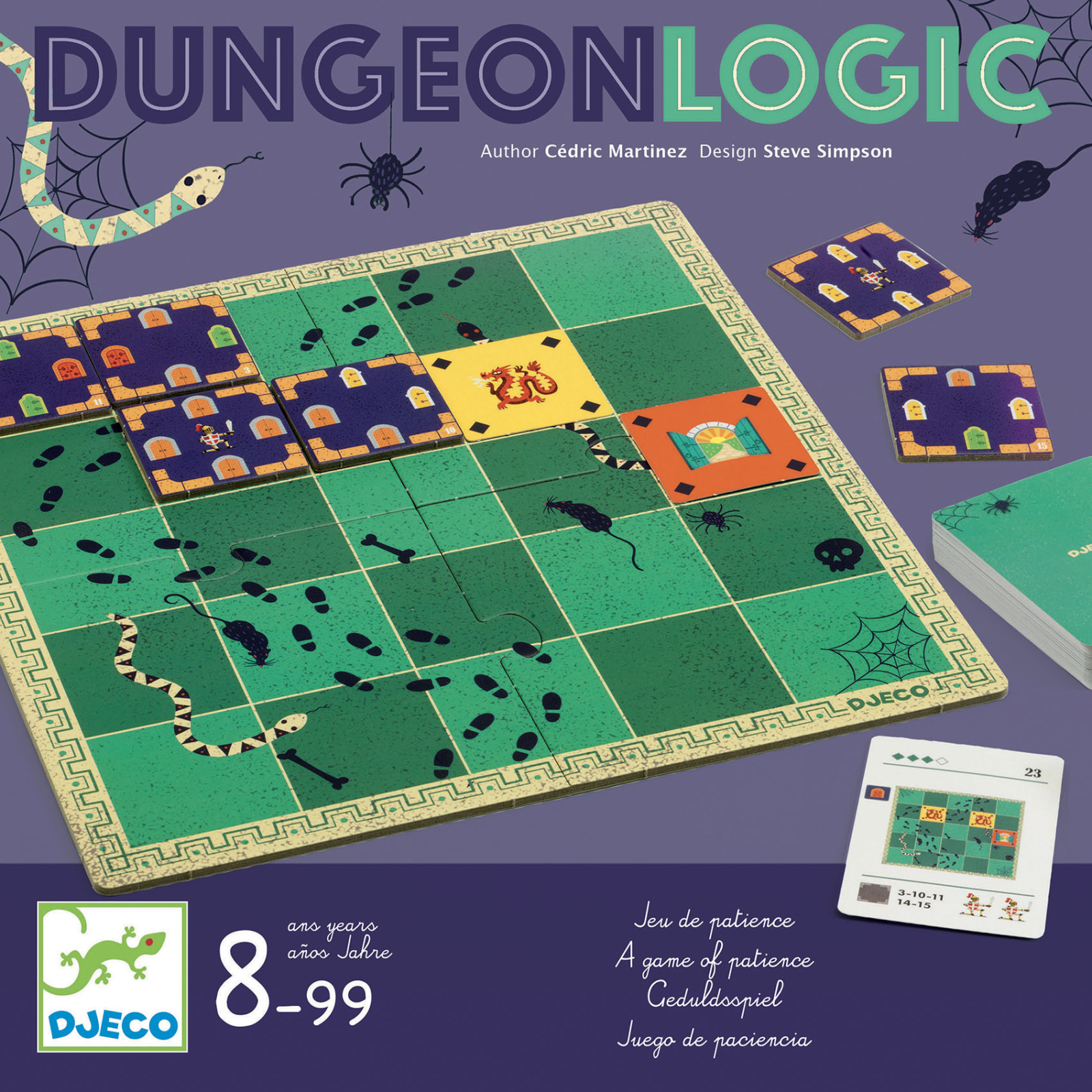 Настольная игра Djeco Логика подземелья (DJ08570) изображение 3