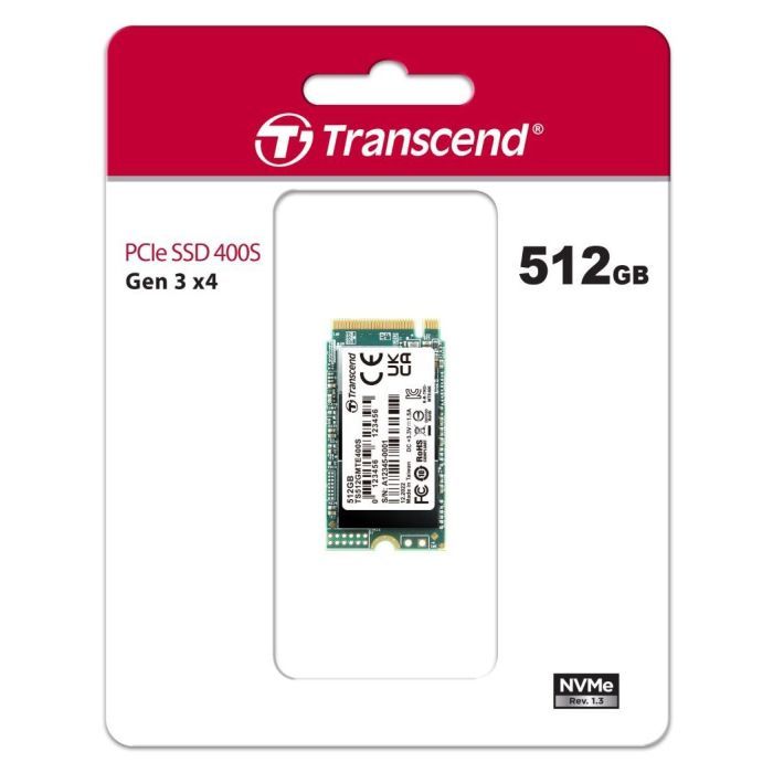 Накопичувач SSD M.2 2242 1TB Transcend (TS1TMTE400S) зображення 2
