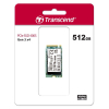 Накопитель SSD M.2 2242 512GB Transcend (TS512GMTE400S) изображение 2