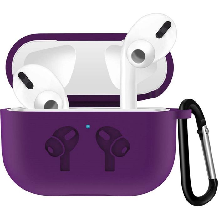 Чохол для навушників BeCover Silicon Protection для Apple AirPods Pro Light Purple (704499)