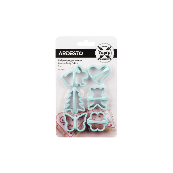 Форма для выпечки Ardesto Tasty Baking Set 6 шт Tiffany Blue (AR2308TP)