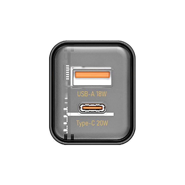 Зарядное устройство Proda Xinrui A49 Fast Cherge 20W + Quick Charge (PD-A49-BK) изображение 2