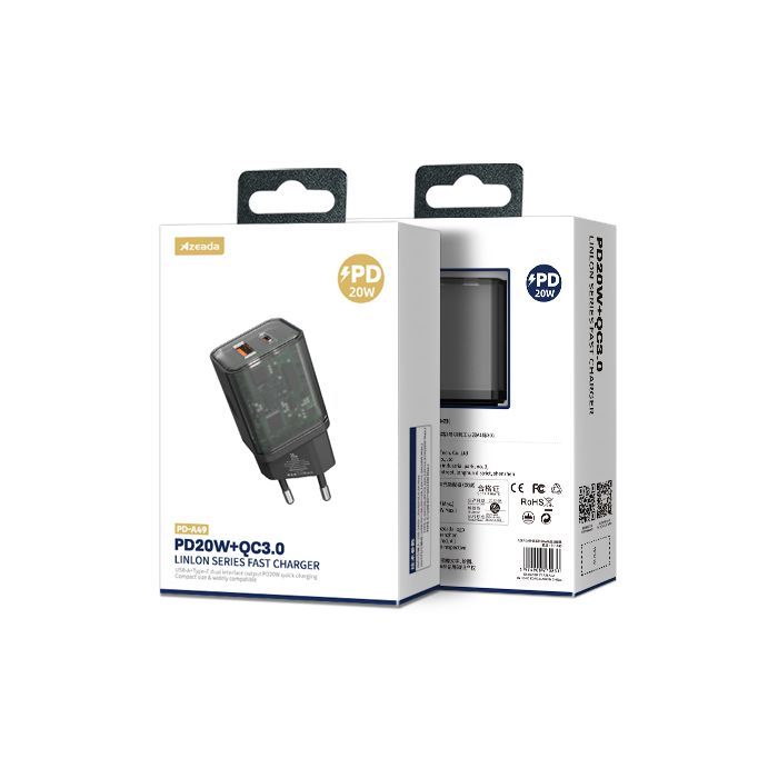 Зарядное устройство Proda Xinrui A49 Fast Cherge 20W + Quick Charge (PD-A49-BK) изображение 4