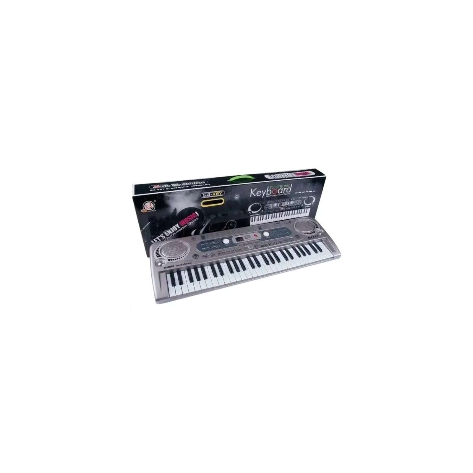 Музыкальная игрушка MQ Синтезатор с микрофоном, 54 клавиши (MQ020FM)