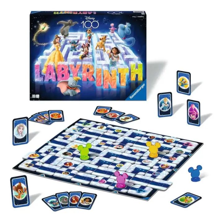 Настольная игра Ravensburger Безумный лабиринт. 100 лет Диснея, немецкий (PS020) изображение 2