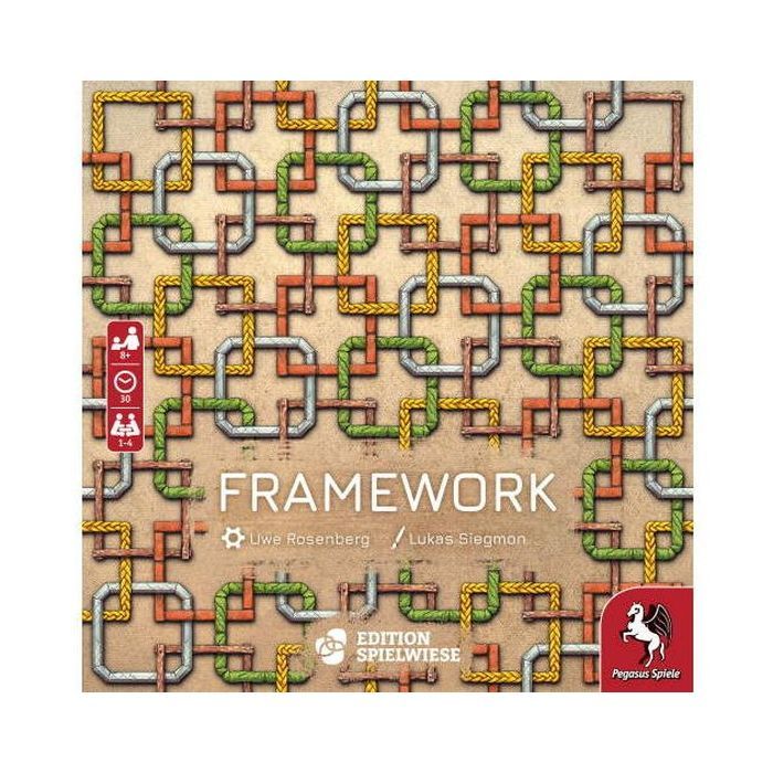 Настольная игра Pegasus Spiele Рамка (Framework) английский (PS025) изображение 2