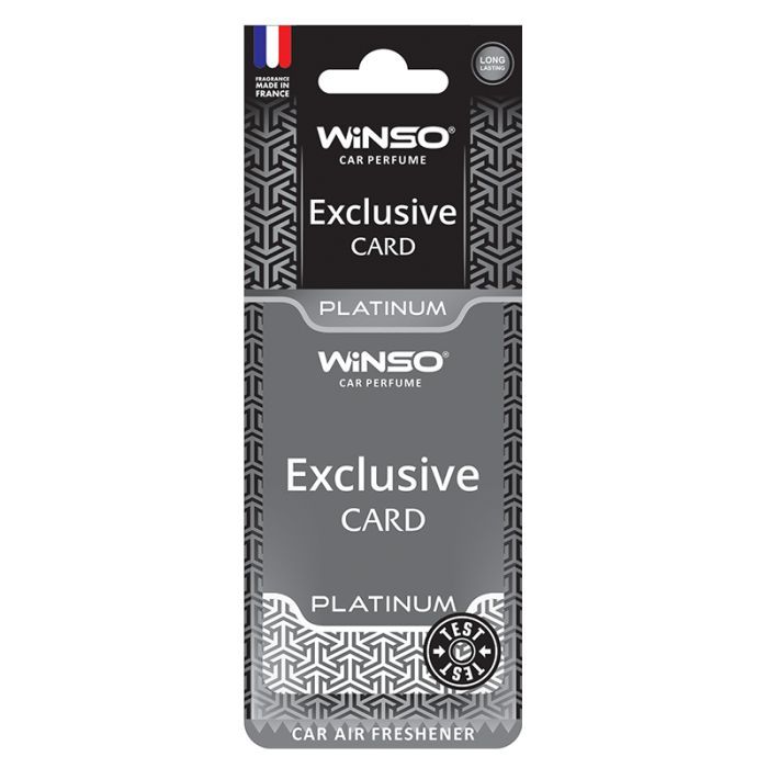 Ароматизатор для автомобиля WINSO Card Exclusive Platinum (533140)