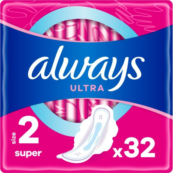 Гигиенические прокладки Always Ultra Super (Размер 2) 8 шт. (4015400403845)