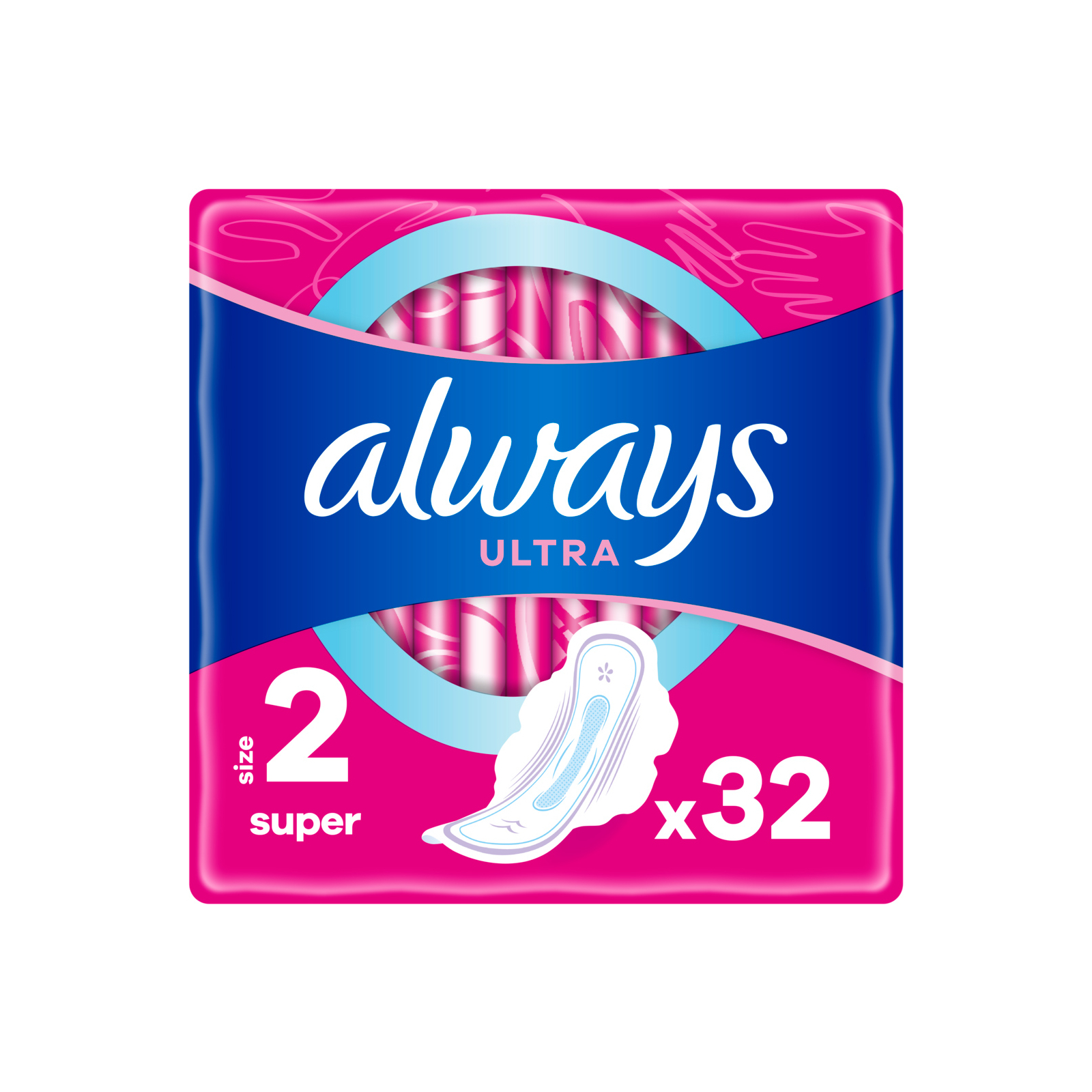 Гігієнічні прокладки Always Ultra Super (Розмір 2) 16 шт. (4015400006756)