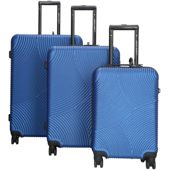 Чемодан Enrico Benetti Louisville Steel Blue M (Eb39040 088-60) изображение 6