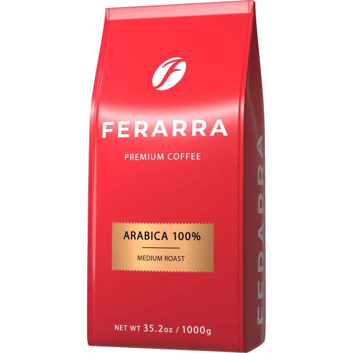 Кофе Ferarra Caffe 100% Arabica в зернах 1 кг (fr.17673)