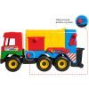 Спецтехніка Tigres "Middle truck" сміттєвоз жовтий (39224) зображення 3