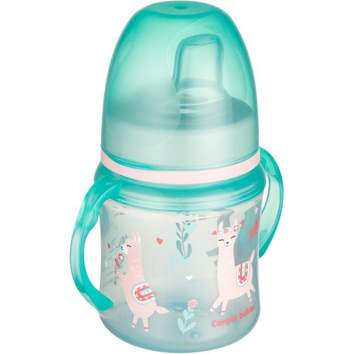 Поильник-непроливайка Canpol babies EasyStart 120 мл - Sweet Fun зелена (35/207_gre) изображение 2