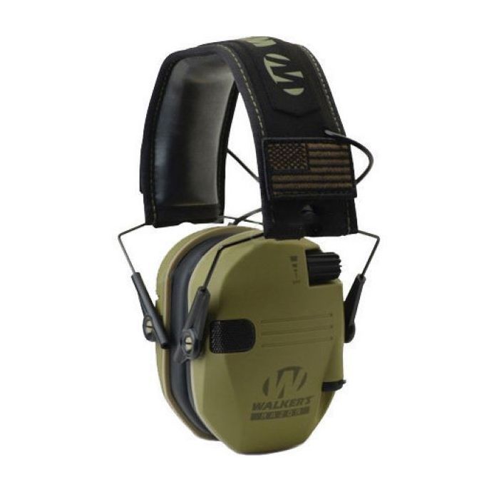 Наушники для стрельбы Walker's Razor Patriot Active OD Green (GWP-RSEMPAT-ODG)