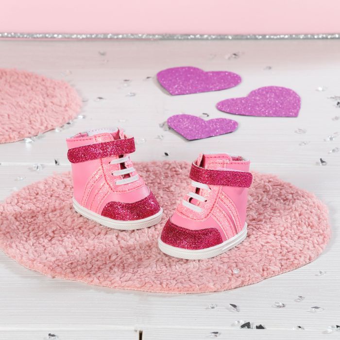 Аксессуар к кукле Zapf Обувь для куклы Baby Born - Розовые кеды (833889) изображение 6