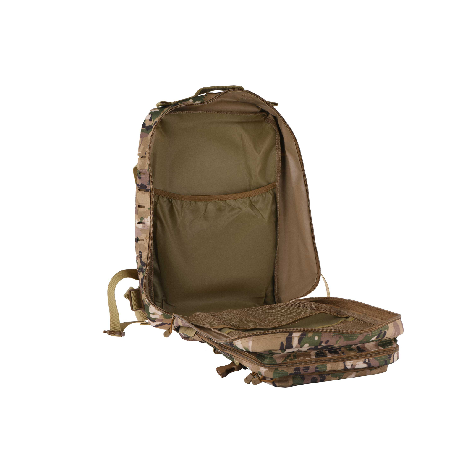 Рюкзак туристичний 2E Tactical 36L Green Camouflage (2E-MILTACTBKP-Y36L-OG) зображення 3