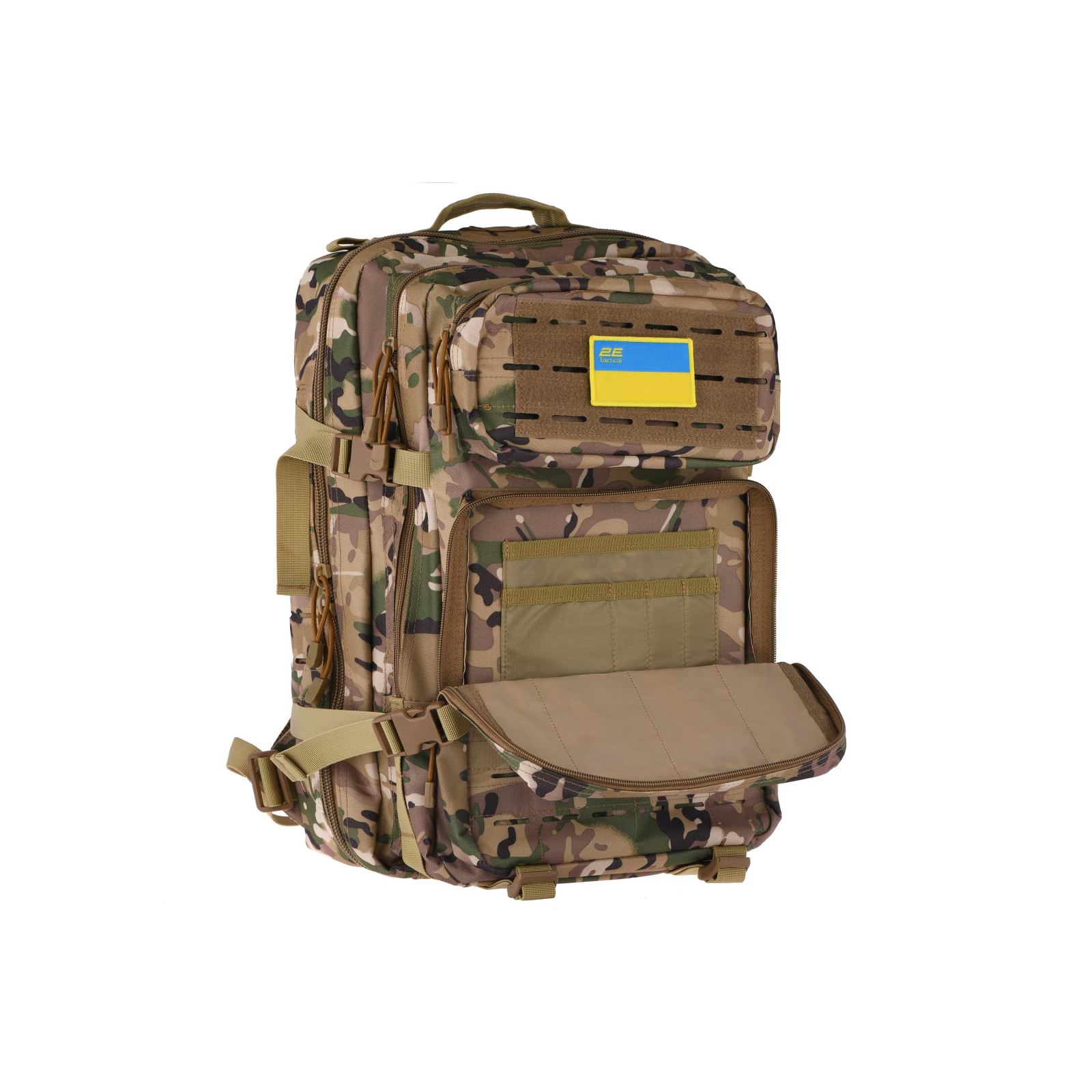Рюкзак туристический 2E Tactical 36L Light Camouflage (2E-MILTACTBKP-Y36L-ACU) изображение 6