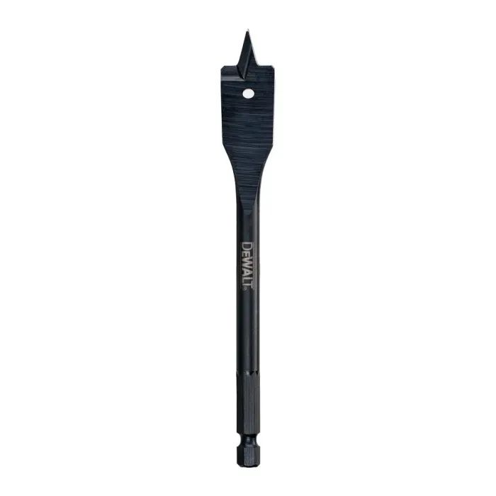 Сверло DeWALT по дереву перовое EXTREME IMPACT 1/4 дюйма, d=25 мм, L общ.= 152 мм, 1 шт. (DT4771)