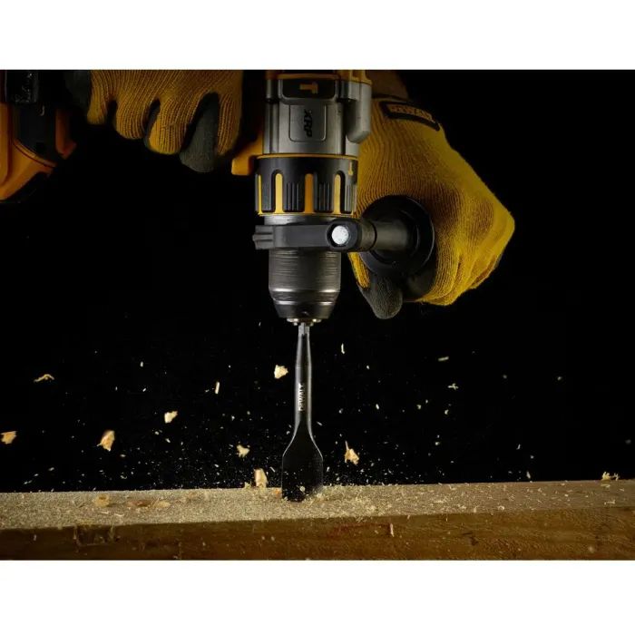 Сверло DeWALT по дереву перовое EXTREME IMPACT 1/4 дюйма, d=25 мм, L общ.= 152 мм, 1 шт. (DT4771) изображение 3