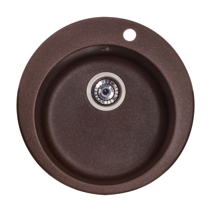 Мийка кухонна GRANADO VITORIA black shine (gr0101)