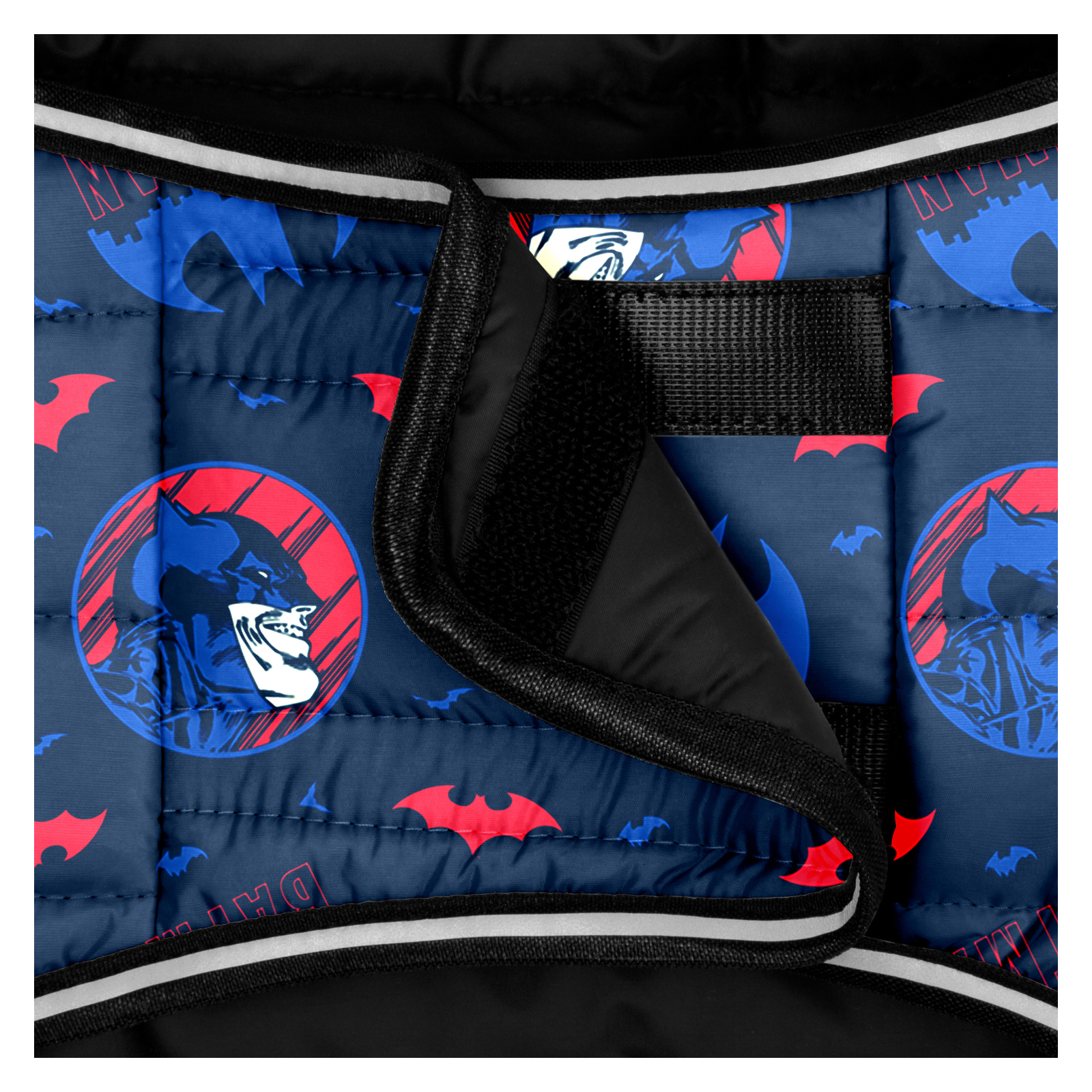 Курточка для животных WAUDOG Clothes "Бэтмен красно-голубой" M (504-4003) изображение 3
